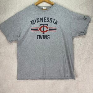 Delta Pro Weight Vintage Y2K Minnesota Twins Baseball T-Shirt‎ Chevrolet Size XL